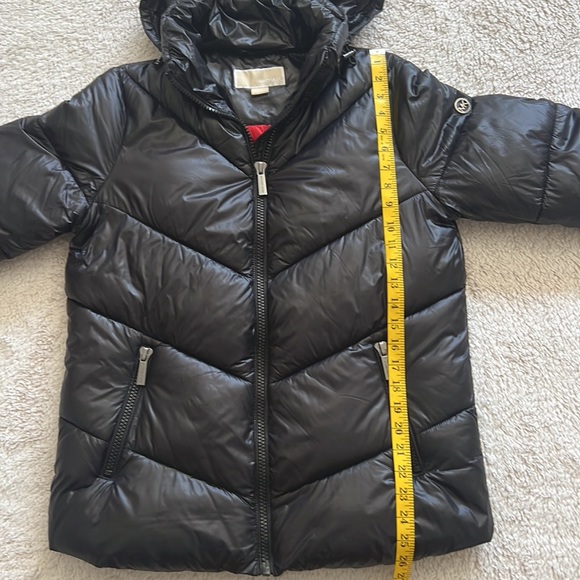 Michael Kors Women’s Black Hooded Puffer Jacket Size S - Picture 6 of 9